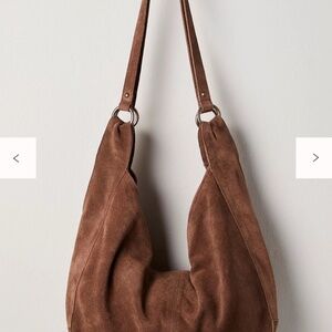 Free people Roma suede tote